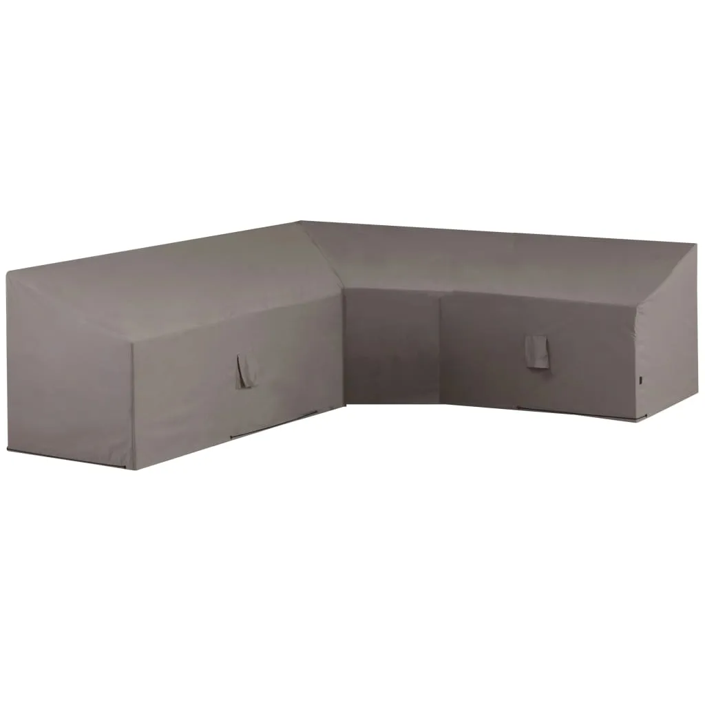 Madison Housse de salon de jardin en forme de L 270x270x65/90 cm Gris | vidaxl-fr