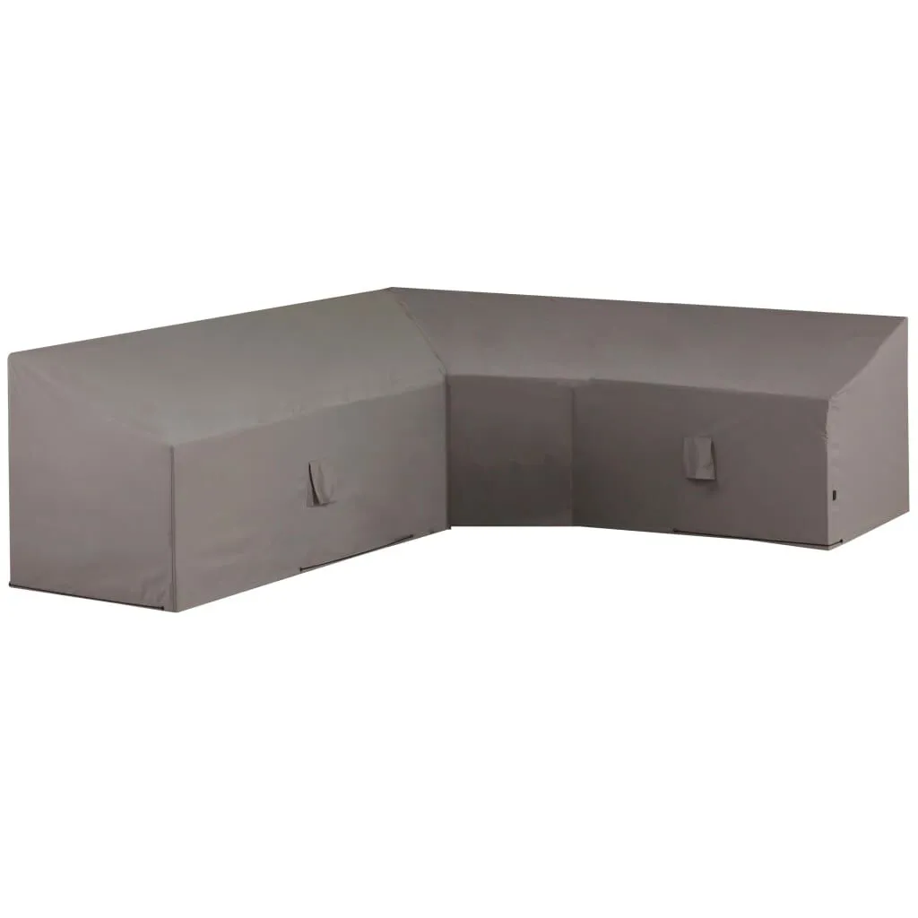 Madison Housse de salon de jardin en forme de L 270x270x65/90 cm Gris | vidaxl-fr