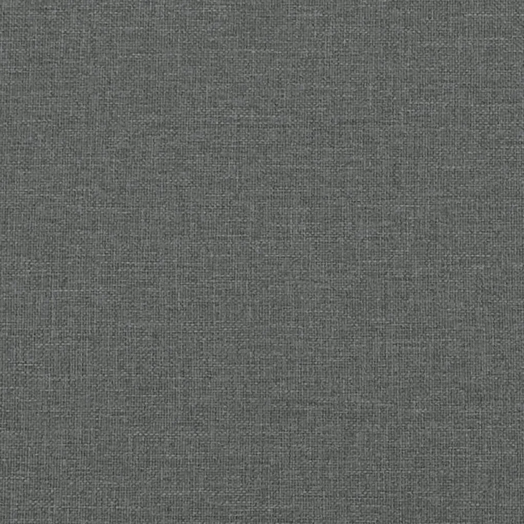 vidaXL Canapé-lit 2 en 1 gris foncé 112x174x55 cm tissu | vidaxl-fr